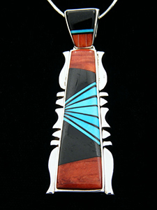 Calvin Begay Inlay Pendant
